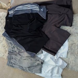 4 pairs of men's athletic shorts